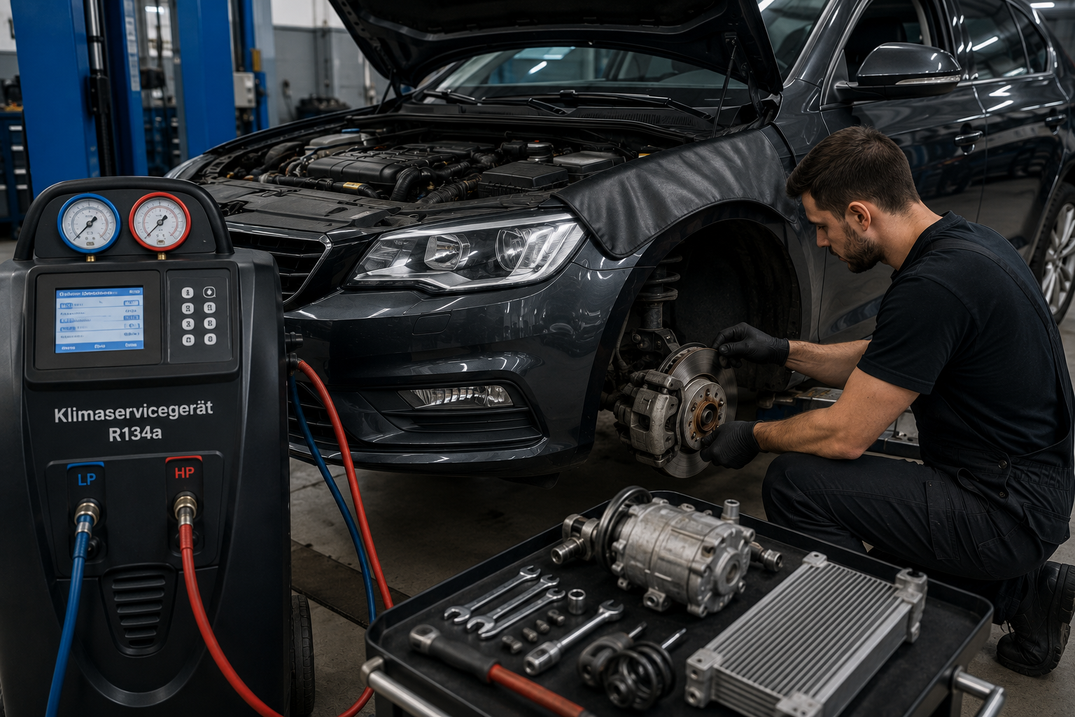 Bremsen, Fahrwerk und Klima